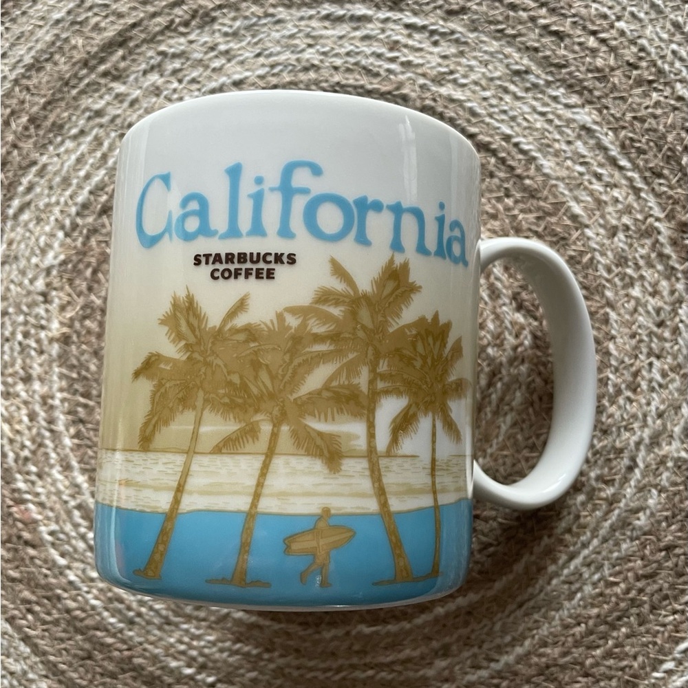 Starbucks 2011 California Mug - White and Blue